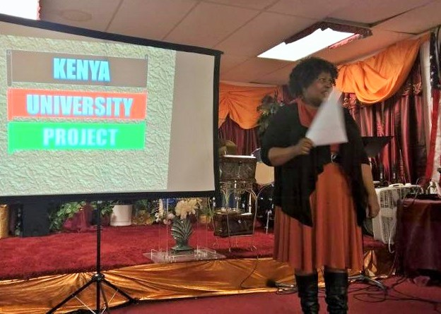 Eunice makes KUP presentation in Seattle, WA