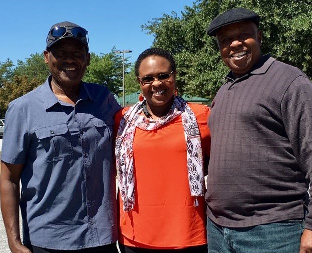 Prof. Christopher Kimaru, Prof. Jerono Rotich and Prof. Philliph Mutisya at Atlanta, GA