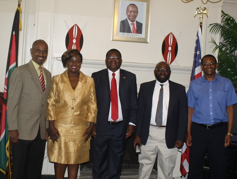 KUP developers at Kenyan Embassy