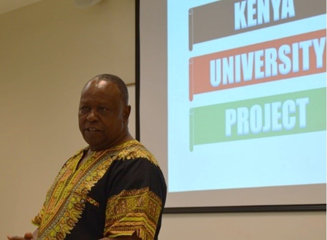 Prof. Mutisya presentation at Durham, NC