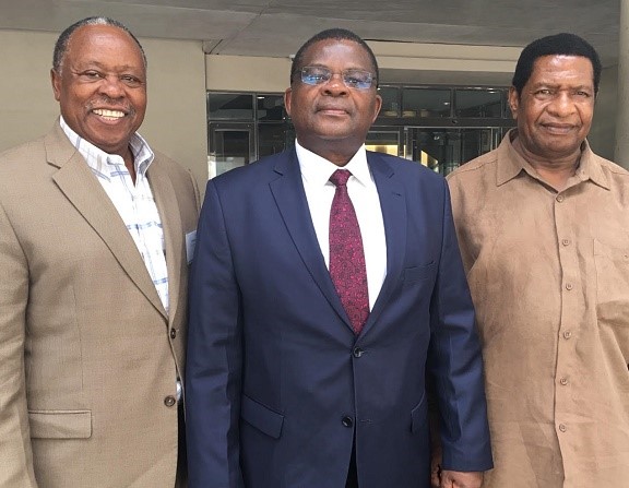 Prof. Mutisya, Amb. Githae and Bishop Mwawasi