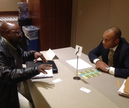 Dr. Endege during OPIC workshop