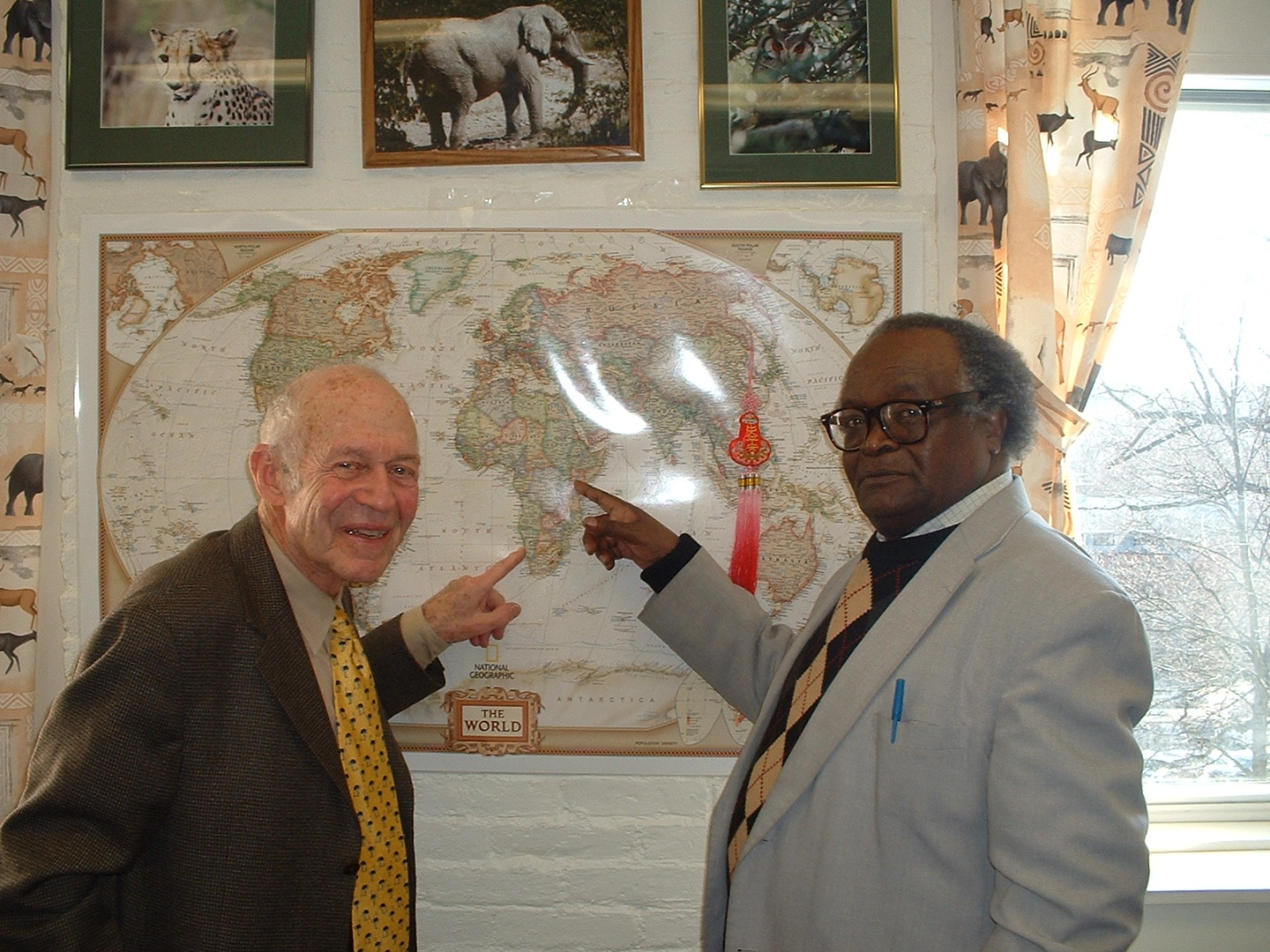Professors Gerstenfeld and Njoroge