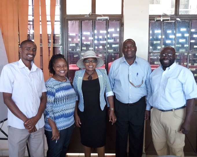 Pastor Mshila, Rose, Hon. Dawai, Benjamin Mwandaa and Dr. Endege at Voi, Taita Taveta